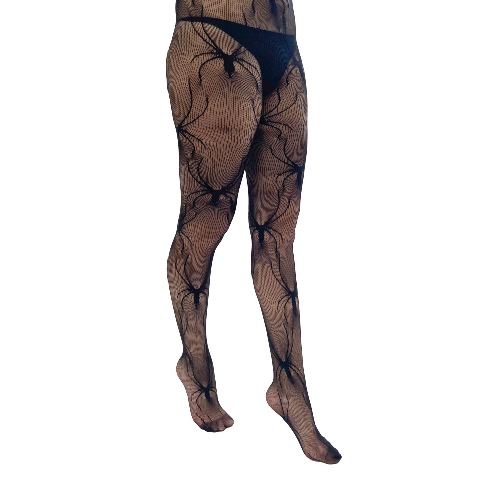 Pamela Mann - Spider Visnet panty - Zwart